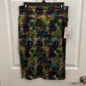 NWT LuLaRoe Colorful Cassie Skirt